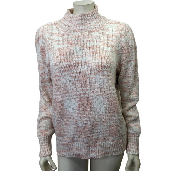 CALVIN KLEIN MARLED MOCK NECK SWEATER MD NEW WITH TAG - Picture 1 of 6